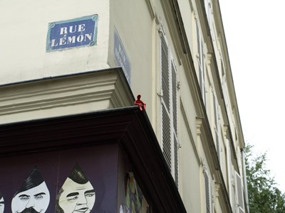 photo graffiti Paris 20eme arrondissement